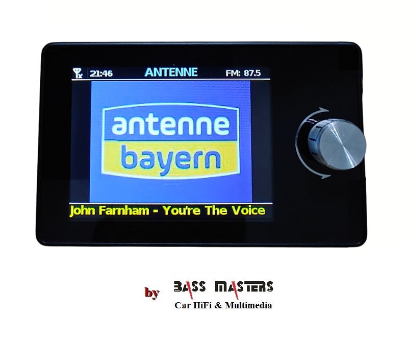 BASS MASTERS DAB+ Digital - Autoradio Receiver