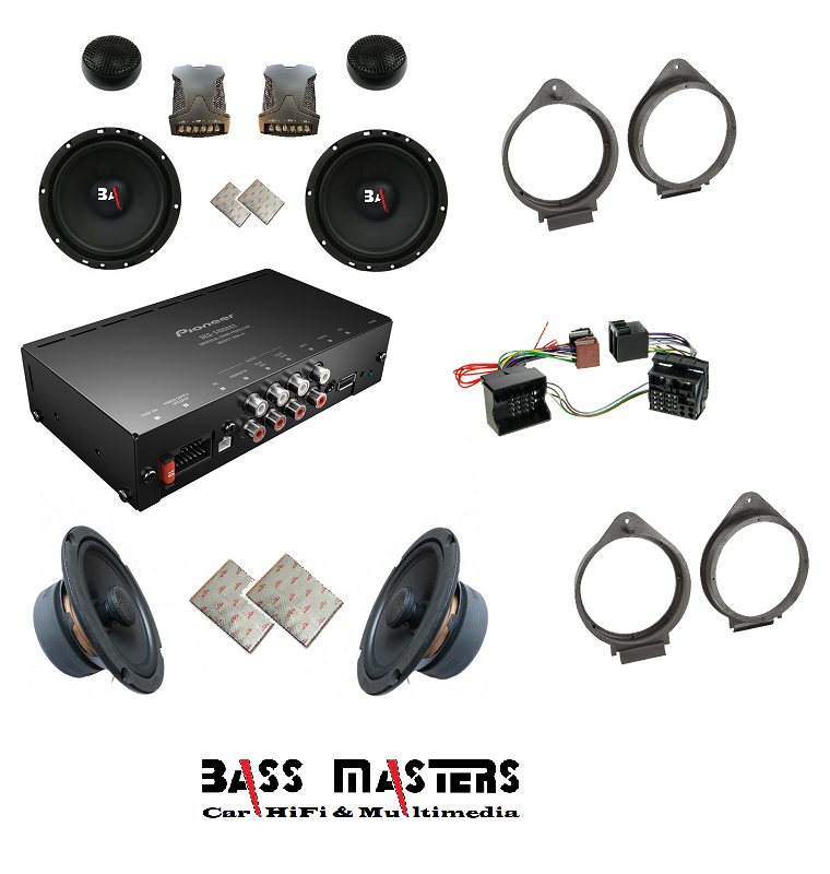 BASS MASTERS Komplett-Soundsystem Upgrade Opel Astra-Insignia uw