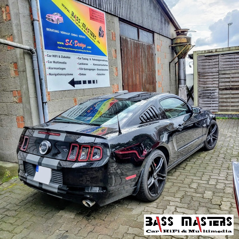 BM Front & Rückfahrkamera-System Ford Mustang 5.0GT BASS MASTERS