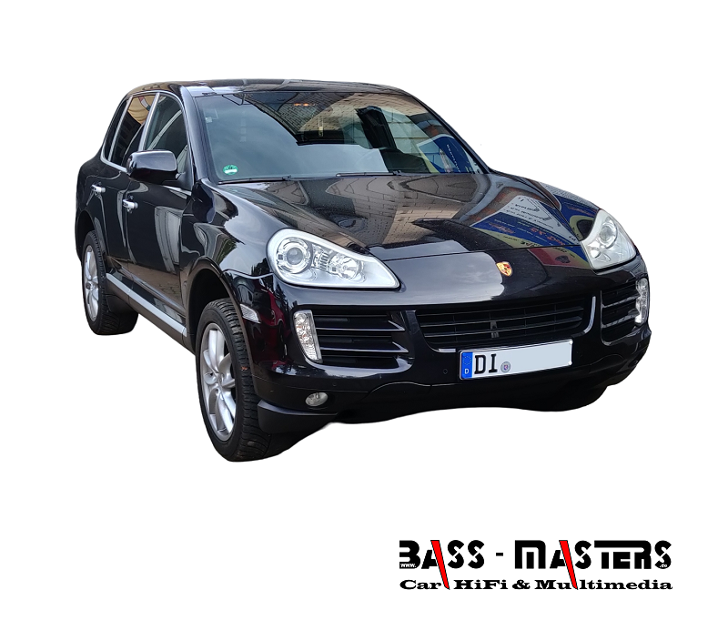 BASS MASTERS Soundsystem Porsche Cayenne Typ 9PA