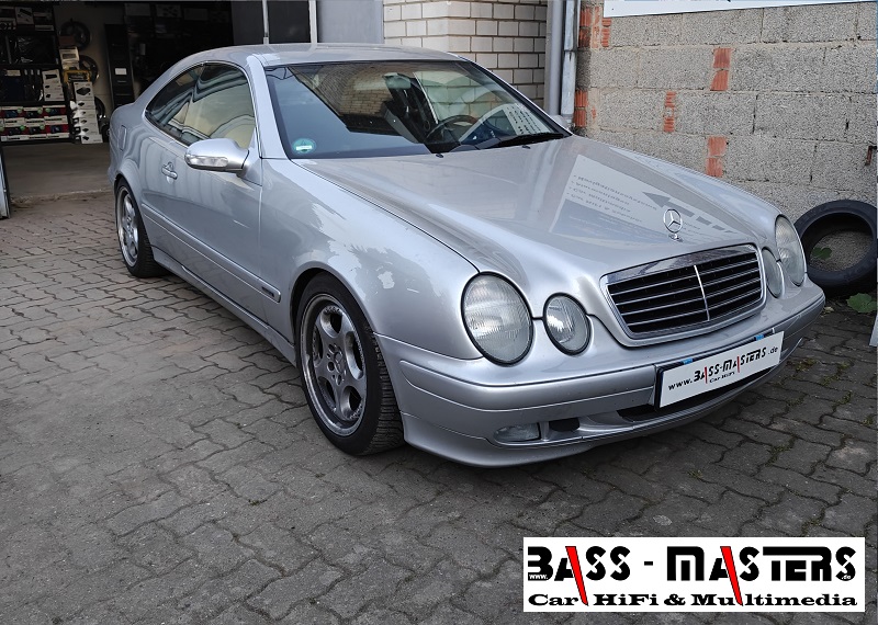 BASS MASTERS Soundsystem Mercedes Benz CLK W208 s
