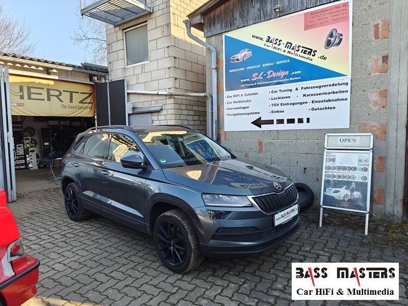 BASS MASTERS Soundupgrade Skoda Karoq