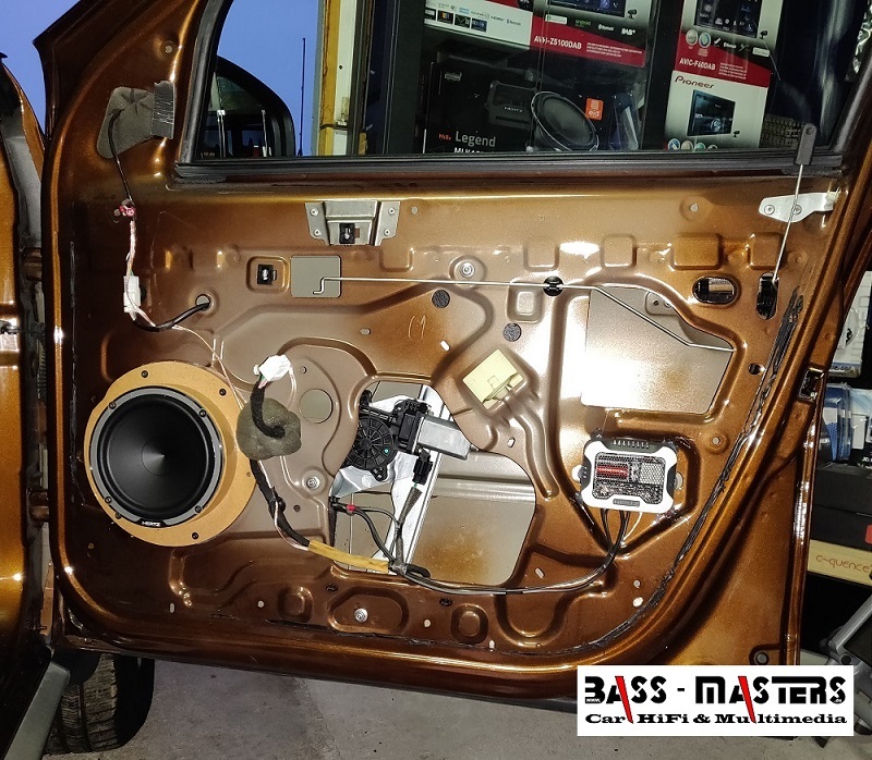 BASS MASTERS Soundupgrade Dacia Duster Phase II