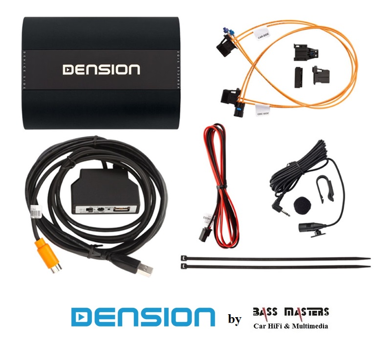 Dension Gateway 500S BT - Bluetooth/A2DP/USB/AUX - 1 FOT