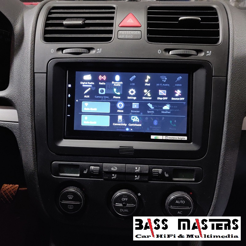 BASS MASTERS Soundsystem VW Golf V United