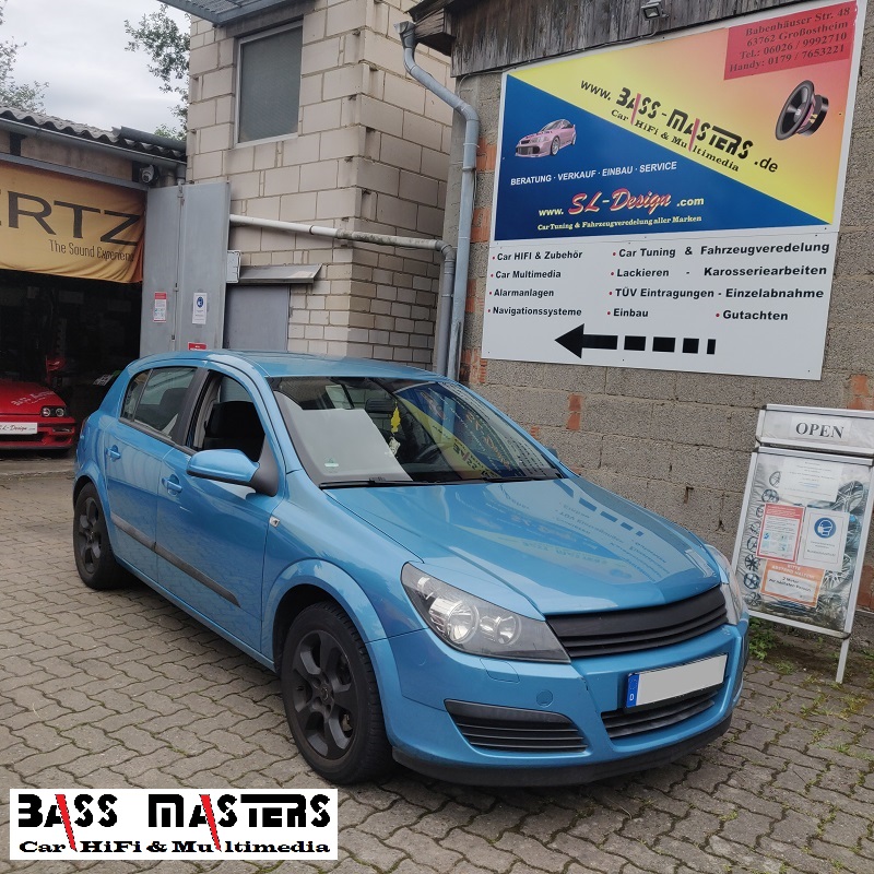 BASS MASTERS Soundsystem Opel Astra H