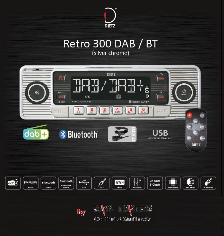 RETRO 300 DAB / BT