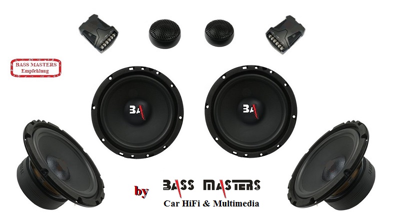 BASS MASTERS BM165.2 High End System Doppel Kickbass