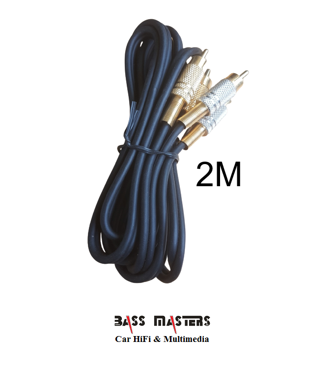BM Cinch-Kabel 2-Kanal High-End 200cm