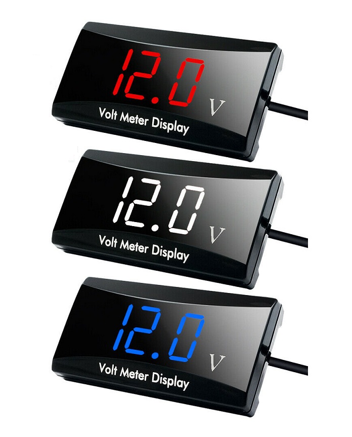 Digital Voltmeter 12 V V - LCD